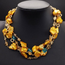 Collana donna catena perla