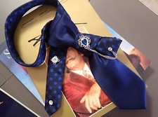 Cravatta collana gioiello in