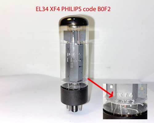 El34 xf4 philips mullard - el34,