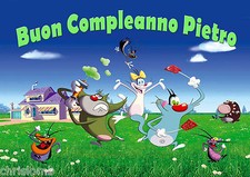 Cialda OGGY Decorazione Torta