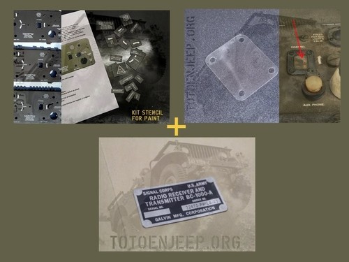 Kit restauration radio - kit,