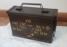 Valigetta Militare PORTA MUNIZIONE IN Metallo - NATO