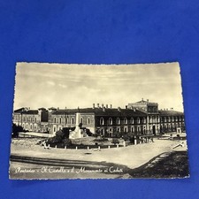 PONTEVICO IL CASTELLO E IL MONUMENTO AI CADUTI Bianco e nero  - Cartolina