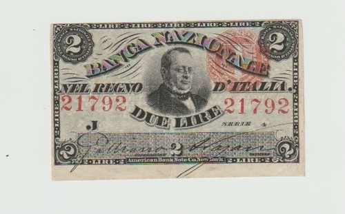 Lire della banca nazionale - lire,