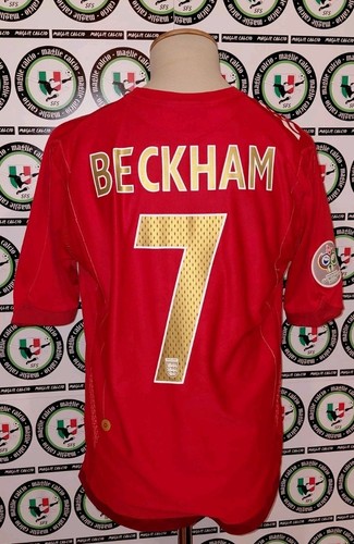 Beckham 2008 england shirt - england,