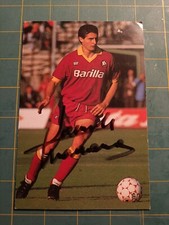 Autografo - Daniele Massaro - Calcio Roma - A.C. Milan - Anni 80