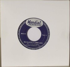 Biancaneve e i sette nani - Cesarino L. Agavi - Mondial Record - 45 giri 7"