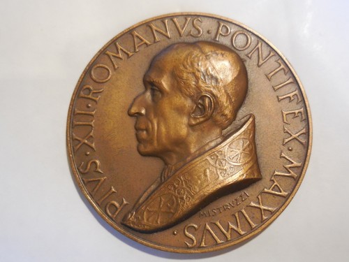 Medaglia vaticano papa pio xii - pio,