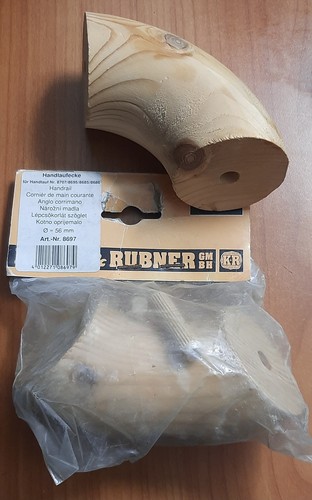 Angolo corrimano rovere - , 56