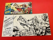 Blek tavola originale Del Principe copertina striscia n.4 serie XXVII