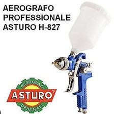 Aerografo Asturo H-827 professionale 1.4 pistola a spruzzo Usata una sola volta