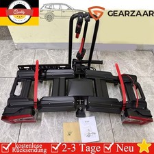 Portabici per 2 Biciclette 2 E-Bike Portapacchi Posteriore Pieghevole Gancio di Traino