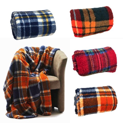 Coperta plaid flanella pile - coperta,