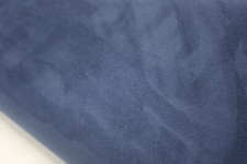 BLUE NAVY SUEDE - Tessuto
