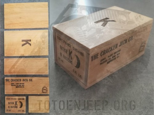Caisse bois ration - caisse,