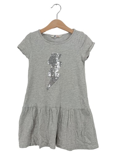 Freizeitkleid 110 grau - h&m,