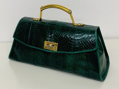 Borsa vintage pelle - , serpente