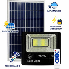 Faro Led 200w Con Pannello