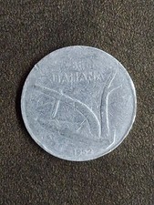 10 Lire spighe 1952 errore di