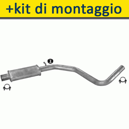Silenziatore marmitta - silenziatore,