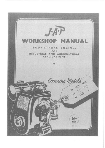 Jap engine 15 - 10, manuale