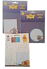 Lotto set 3 toppe tela aida da ricamare Disney Winnie Dumbo NUOVE bimbi bambini