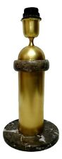 lampada da tavolo fallica ottone marmo mondragone anni 70 - sottsass mangiarotti