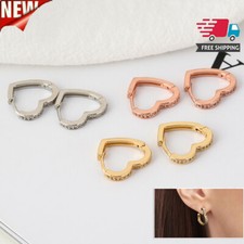 Orecchini A Cerchio Con Cuore