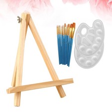  1 set 13 pezzi piccolo display da tavolo in legno artista a-frame cavalletto