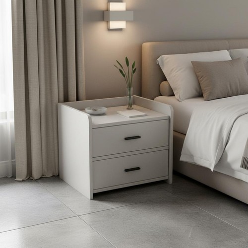 Comodino moderno con - con, cassetti
