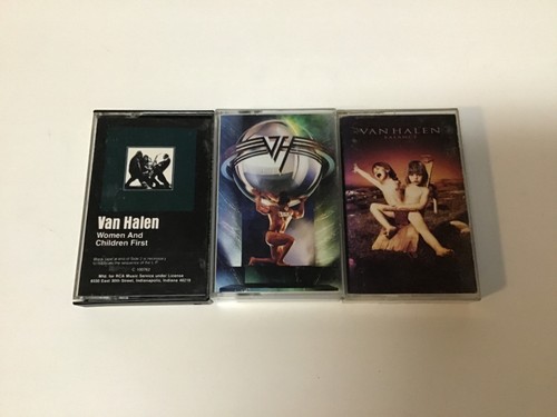 Van halen cassettes 1980 1995 - van,