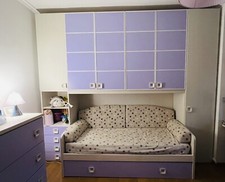 Cameretta Bambina - In Perfetto Stato, Comoda, Capiente E Funzionale