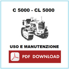 LANDINI C5000 CL5000 Manuale