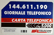 CARTA TELEFONICA R2 - Giornale Telefonico (411)