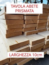 TAVOLA LEGNO PRISMATA IN ABETE ESSICCATO LISTELLO DA CARPENTERIA 10cm - H. 2,5cm