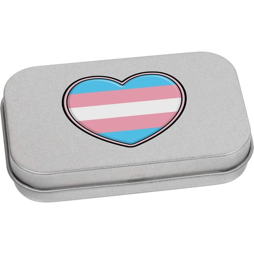Transgender pride heart - 'transgender,