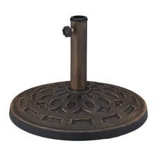 Piedistallo Rotondo Base Reggi Ombrellone Portaombrellone Sole  Piede Ø 49 cm