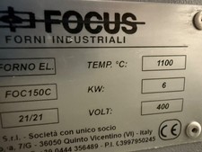 forno ceramica focus 150 bassa temperatura 150 litri, usato come nuovo