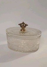 Scatola Antica In Cristallo E