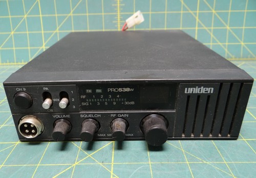 Uniden pro538w radio 40 - uniden,