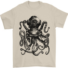 T-Shirt Subacqueo Octopus Uomo