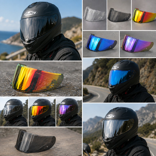 Visiera casco trasparente