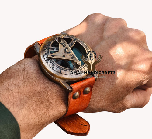 Orologio bussola meridiana - a,