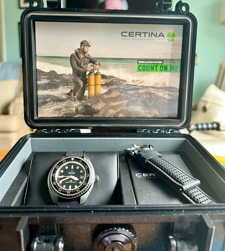 Nuovo orologio uomo certina - nuovo, ds