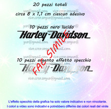 KIT ADESIVI 20 PEZZI  SCRITTA