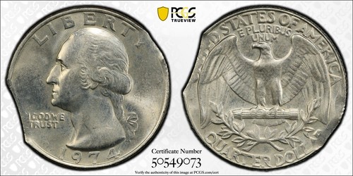 1974 quarto dollaro - p,