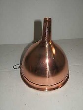 IMBUTO medio PER VINO IN RAME PURO USO ENOLOGICO 15 cm