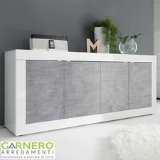 Madia 4 ante bianco lucido