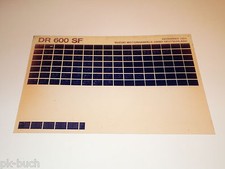 Suzuki Dr 600 Stand 12/1984