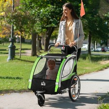 HOMCOM 2 in 1 Rimorchio per
